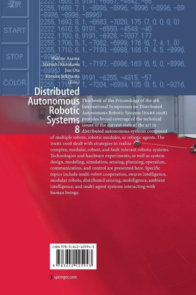 Produktbild: Distributed Autonomous Robotic Systems 8