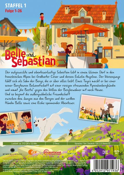 Produktbild: Belle und Sebastian - Staffel 1 - Folgen 1-26 [2 DVDs]