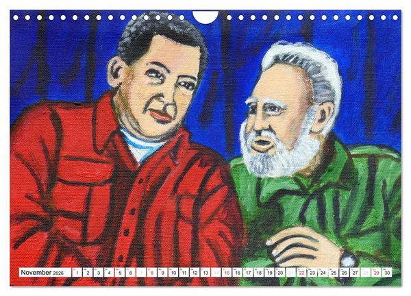 Produktbild: FIDEL CASTRO (Wandkalender 2026 DIN A4 quer), CALVENDO Monatskalender