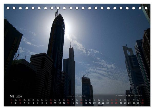 Produktbild: Faszinierendes Dubai (Tischkalender 2026 DIN A5 quer), CALVENDO Monatskalender