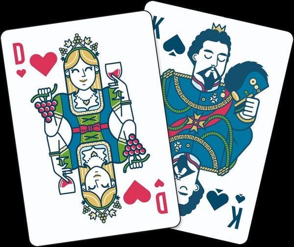 Produktbild: Servus! 55 Spielkarten mit bayerischen Motiven