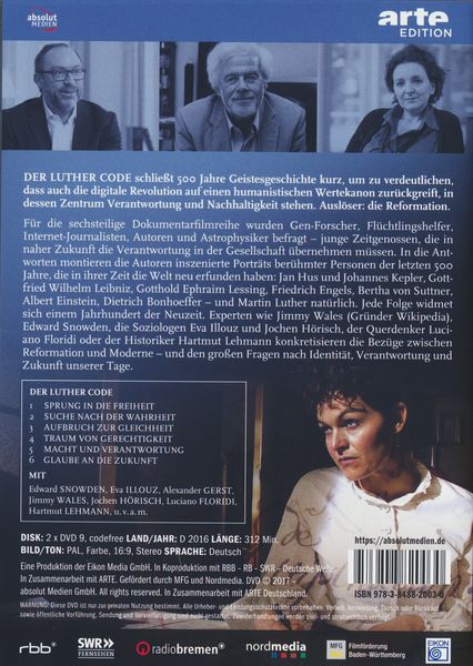 Produktbild: Der Luther Code - Die Neuerfindung der Welt [2 DVDs]