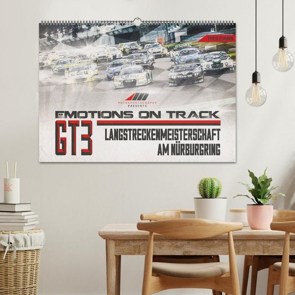Produktbild: Emotions on Track - Langstreckenmeisterschaft am N&uuml;rburgring - GT3 (Wandkalender 2027 DIN A2 quer), CALVENDO Monatskalender