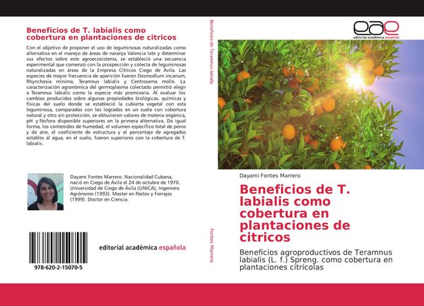 Produktbild: Beneficios de T. labialis como cobertura en plantaciones de citricos