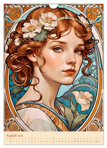 Produktbild: Muchas Musen (Wandkalender 2026 DIN A4 hoch), CALVENDO Monatskalender