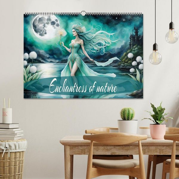 Produktbild: Enchantress of nature (Wall Calendar 2026 DIN A2 landscape), CALVENDO 12 Month Wall Calendar