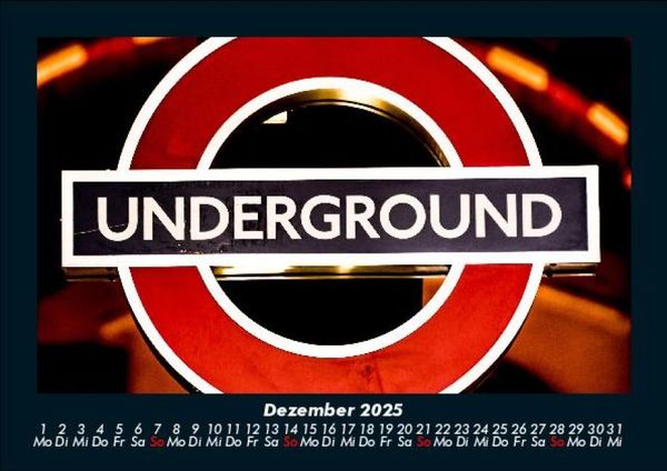 Produktbild: London - Impressionen 2025 Fotokalender DIN A5