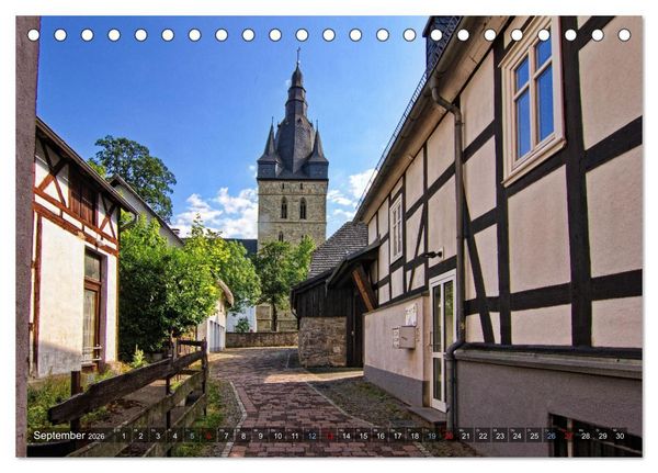 Produktbild: Stadtansichten Brilon (Tischkalender 2026 DIN A5 quer), CALVENDO Monatskalender