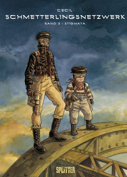 Das Schmetterlingsnetzwerk, Gebundene Ausgabe von Eric Corbeyran, Splitter-Verlag, 978-3-86869-288-4