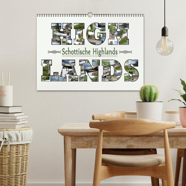 Produktbild: Schottische Highlands (Wandkalender 2026 DIN A3 quer), CALVENDO Monatskalender