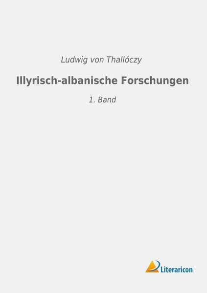 Produktbild: Illyrisch-albanische Forschungen