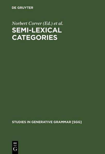 Produktbild: Semi-lexical Categories