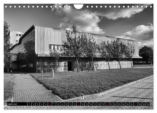 Produktbild: Magdeburg in Schwarz - Wei&szlig; (Wandkalender 2027 DIN A4 quer), CALVENDO Monatskalender