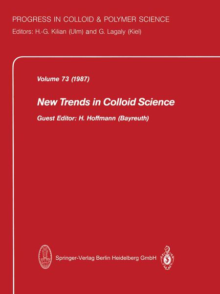 Produktbild: New Trends in Colloid Science