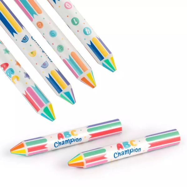 Produktbild: TRENDHAUS&reg; Radierer in Stiftform Jumbo ABC Champions