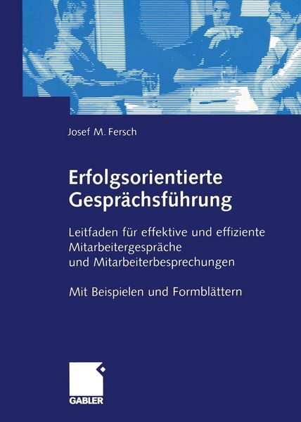 Produktbild: Erfolgsorientierte Gespr&auml;chsf&uuml;hrung