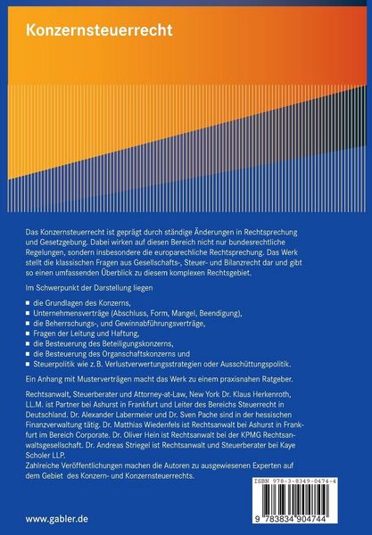 Produktbild: Konzernsteuerrecht