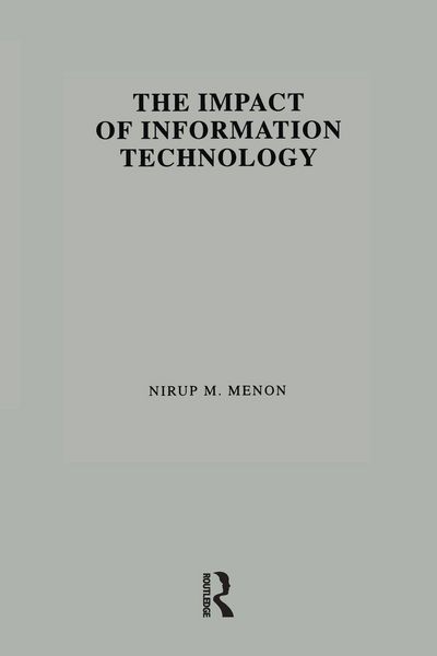 Produktbild: The Impact of Information Technology