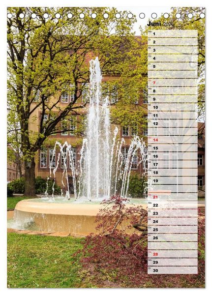 Produktbild: Schwabach Geburtstagskalender (Tischkalender 2026 DIN A5 hoch), CALVENDO Monatskalender