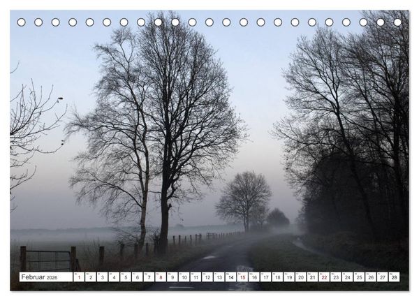 Produktbild: Osterholz-Scharmbeck, Natur-Impressionen aus dem Teufelsmoor (Tischkalender 2026 DIN A5 quer), CALVENDO Monatskalender