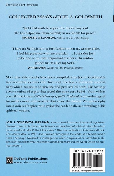 Produktbild: Collected Essays of Joel Goldsmith