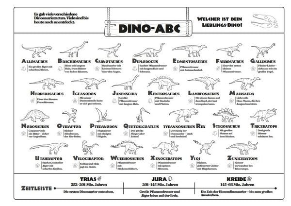 Produktbild: Mein extra gro&szlig;es Malbuch - Dinosaurier