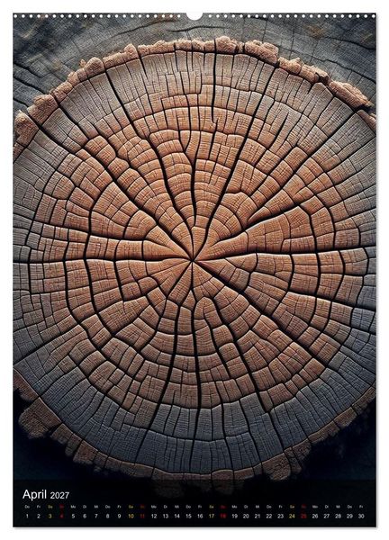 Produktbild: Geometrie der Natur &ndash; Formen, Muster, Strukturen (Wandkalender 2027 DIN A2 hoch), CALVENDO Monatskalender