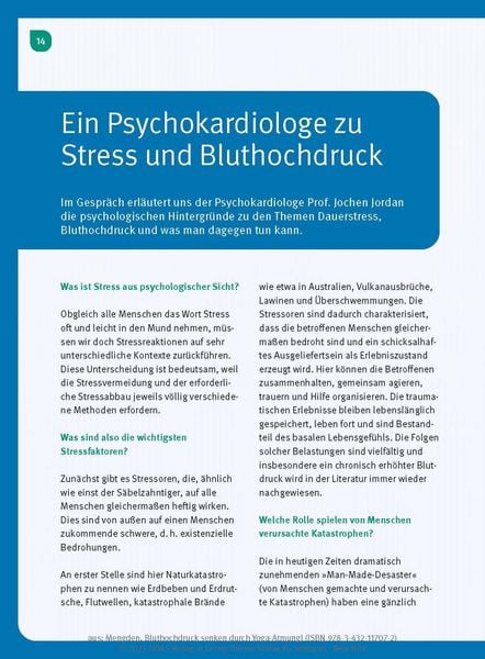 Produktbild: Bluthochdruck senken durch Yoga-Atmung