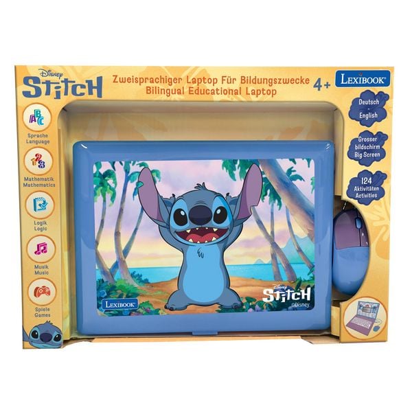 Produktbild: Stitch zweisprachiger Lernlaptop - EN/DE