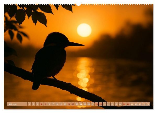 Produktbild: Eisvogeltr&auml;ume am Wasser (Wandkalender 2026 DIN A2 quer), CALVENDO Monatskalender