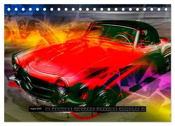 Produktbild: POP ART 3500 (Tischkalender 2026 DIN A5 quer), CALVENDO Monatskalender