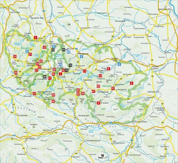 Wandern mit Bus und Bahn Harz
