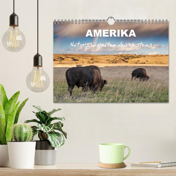 Produktbild: Amerika - Natursch&ouml;nheiten des Westens (Wandkalender 2026 DIN A4 quer), CALVENDO Monatskalender