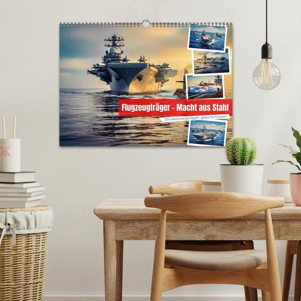Produktbild: Flugzeugtr&auml;ger - Macht aus Stahl (Wandkalender 2027 DIN A3 quer), CALVENDO Monatskalender