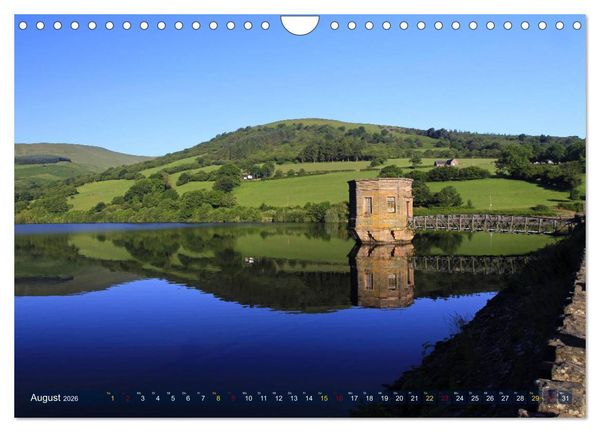 Produktbild: Naturwunder Wales (Wandkalender 2026 DIN A4 quer), CALVENDO Monatskalender