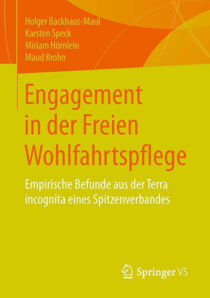 Produktbild: Engagement in der Freien Wohlfahrtspflege
