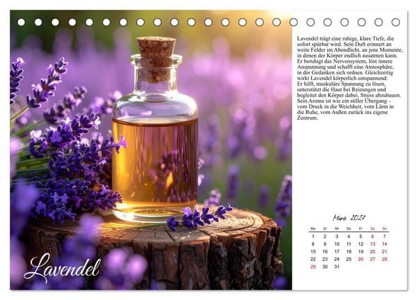 Produktbild: Heilsame Aroma&ouml;le (Tischkalender 2027 DIN A5 quer), CALVENDO Monatskalender