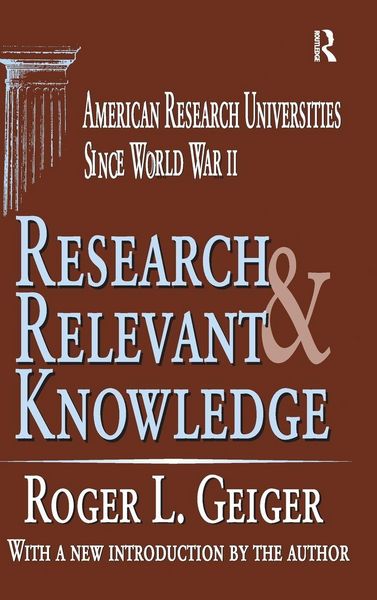 Produktbild: Research and Relevant Knowledge