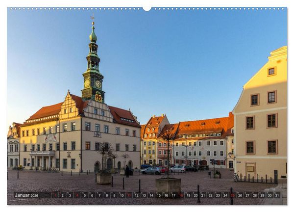 Produktbild: Unterwegs in Pirna (hochwertiger Premium Wandkalender 2026 DIN A2 quer), Kunstdruck in Hochglanz