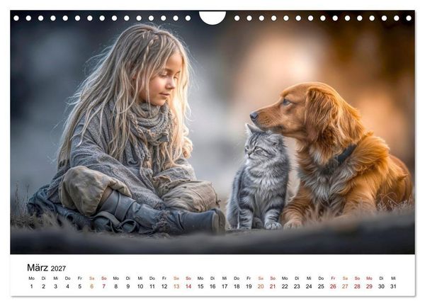 Produktbild: Kinder. Landkinder - Lebendig. Frei. Gl&uuml;cklich. (Wandkalender 2027 DIN A4 quer), CALVENDO Monatskalender