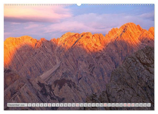 Produktbild: Lienzer Dolomiten (hochwertiger Premium Wandkalender 2026 DIN A2 quer), Kunstdruck in Hochglanz
