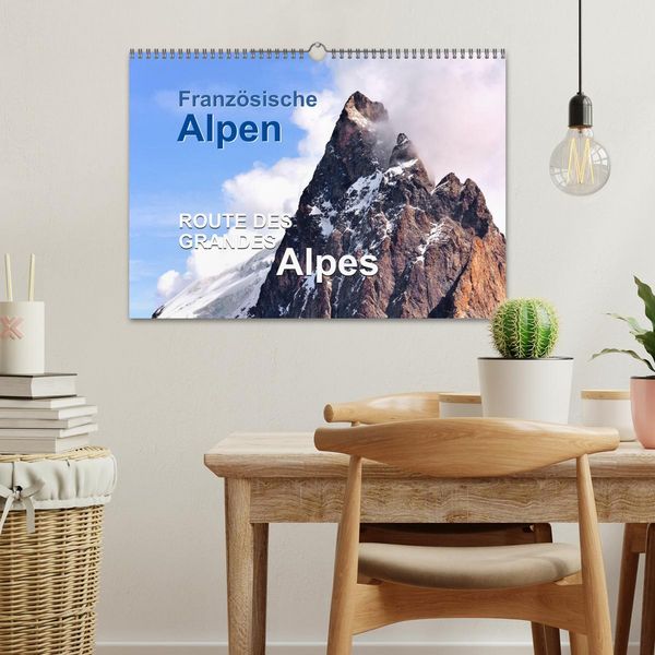 Produktbild: Franz&ouml;sische Alpen - Route des Grandes Alpes (Wandkalender 2026 DIN A3 quer), CALVENDO Monatskalender