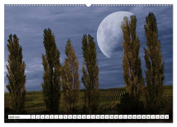 Produktbild: Tr&auml;ume im Mondlicht (hochwertiger Premium Wandkalender 2026 DIN A2 quer), Kunstdruck in Hochglanz