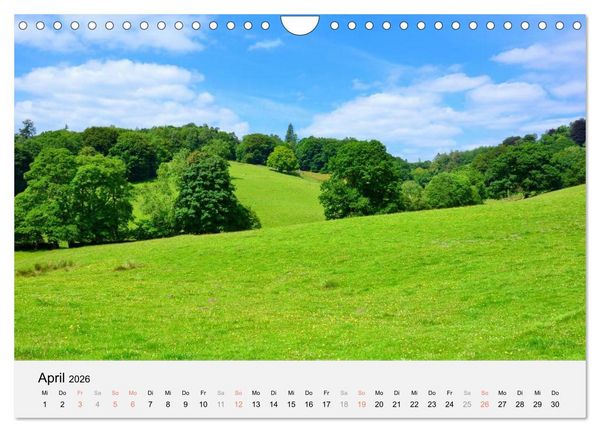 Produktbild: Sommer im Lake District (Wandkalender 2026 DIN A4 quer), CALVENDO Monatskalender