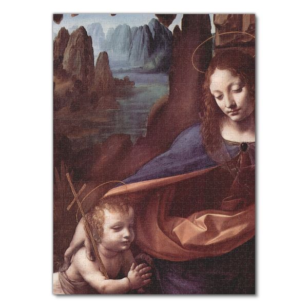 Produktbild: Lais Puzzle Leonardo da Vinci - Madonna in der Felsengrotte, Detail: Maria und Christus 1000 Teile