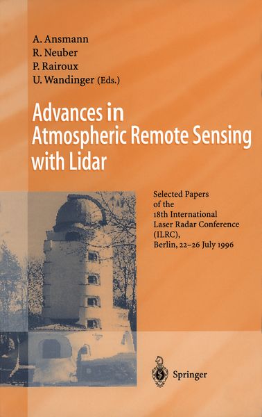 Produktbild: Advances in Atmospheric Remote Sensing with Lidar