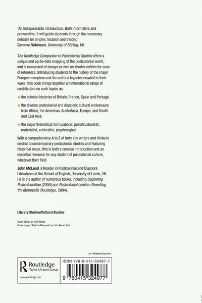 Produktbild: The Routledge Companion To Postcolonial Studies