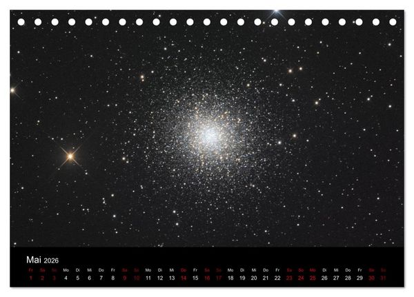 Produktbild: Beeindruckendes Universum (Tischkalender 2026 DIN A5 quer), CALVENDO Monatskalender