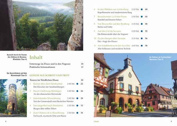 Produktbild: Wandergenuss Elsass und Vogesen