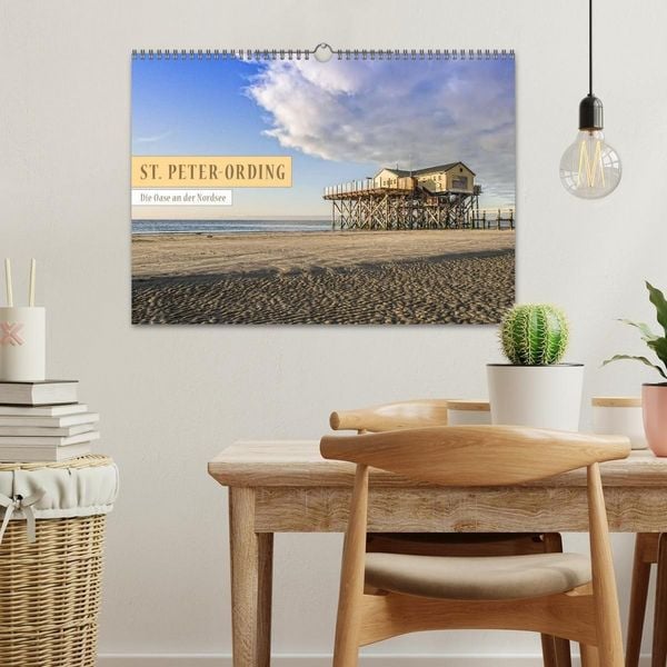 Produktbild: St. Peter-Ording (Wandkalender 2027 DIN A3 quer), CALVENDO Monatskalender